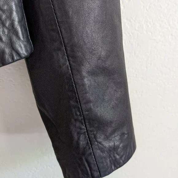 Madewell Washed Leather Motorcycle Jacket - Picture 6 of 8